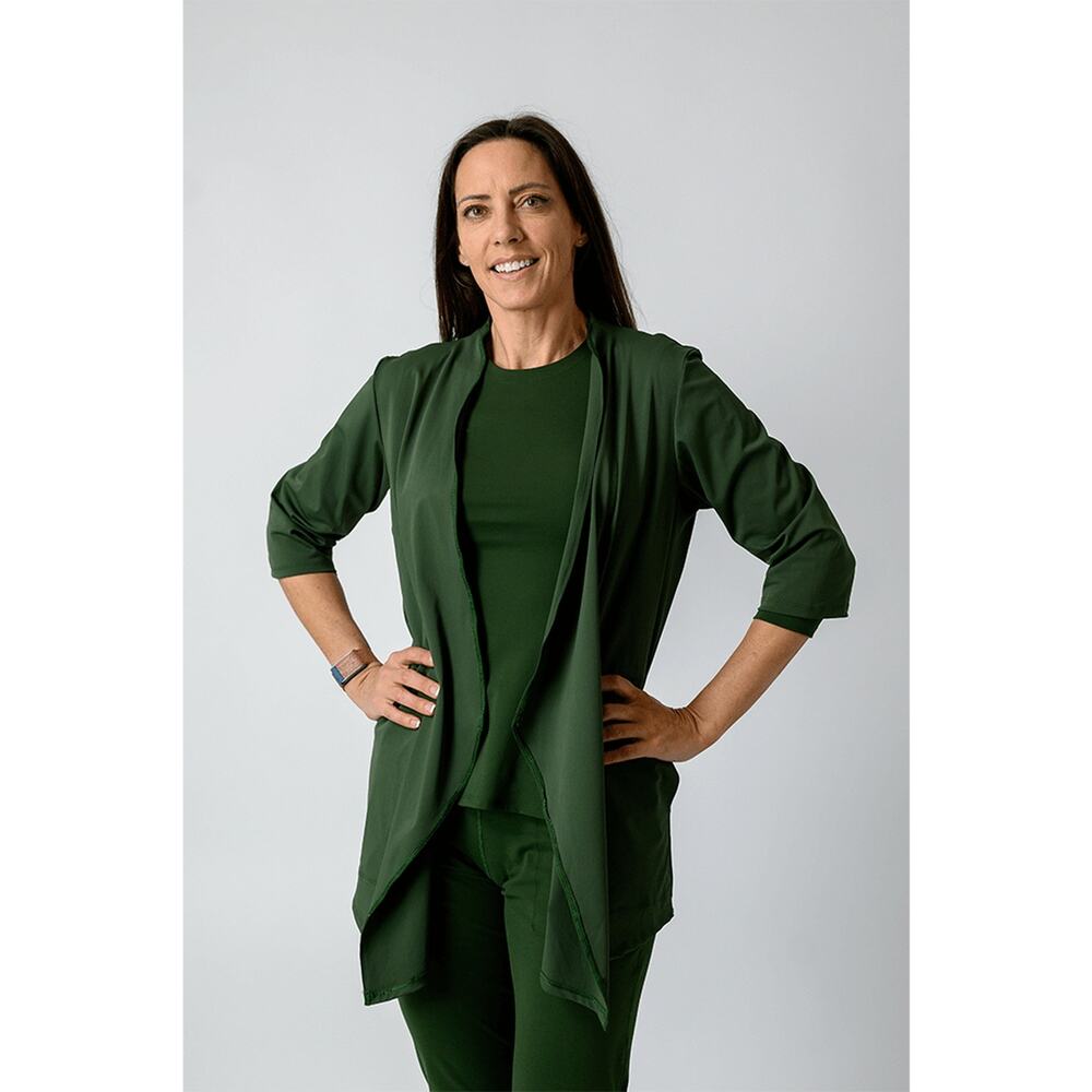 Yoga Democracy, Roam Free Jacket, Forest Green, NWT